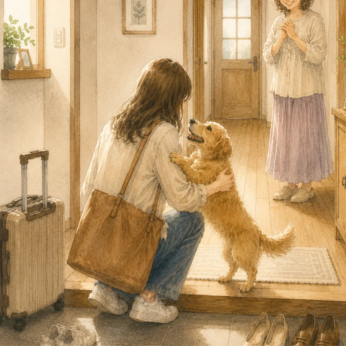 「おかえり。」