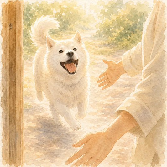 おかえりの練習