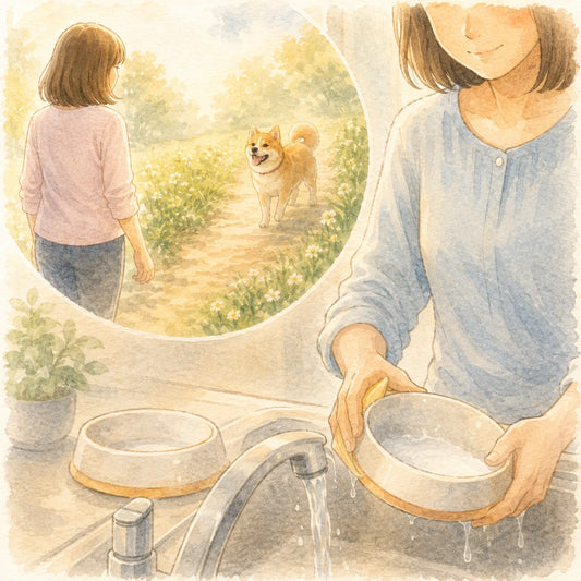 空のごはん皿